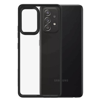 Husa antibacteriana PanzerGlass ClearCase, pentru smartphone Samsung Galaxy A72, neagra Husa antibacteriana PanzerGlass ClearCase, pentru smartphone Samsung Galaxy A72, neagra