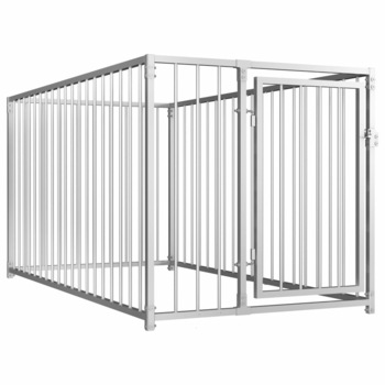 Padoc de caini pentru exterior, 100 x 200 x 100 cm Padoc de caini pentru exterior, 100 x 200 x 100 cm