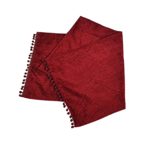 Traversa masa Red Home, 40x143 cm