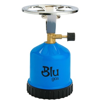 Mini aragaz camping pe gaz, Camper Blu Gaz SF90 supapa siguranta EN521 Mini aragaz camping pe gaz, Camper Blu Gaz SF90 supapa siguranta EN521