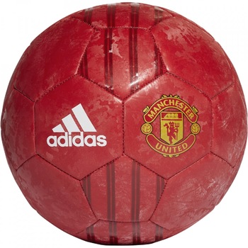 Minge fotbal Adidas Manchester United Club, rosu, 5 Minge fotbal Adidas Manchester United Club, rosu, 5