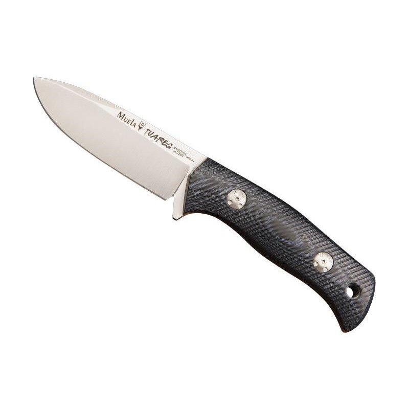 Cutit Mikov, Tuareg, Inox, 10 cm, Argintiu/Negru