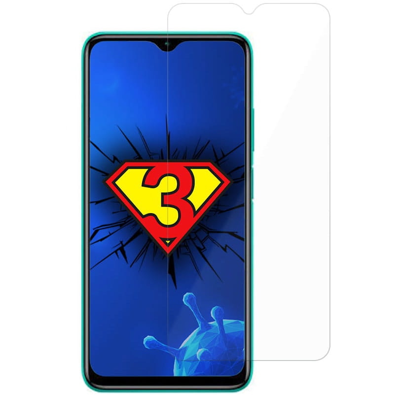Folie protectie 3MK Silver Protection + pentru Xiaomi Redmi 9T, Antimicrobian, Regenerabil, Transparent