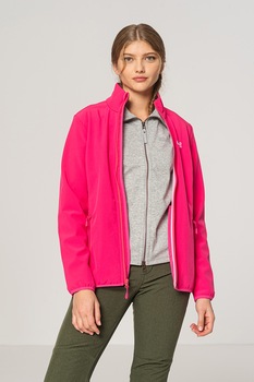 Jack Wolfskin, Jacheta rezistenta la vant pentru drumetii Northern Pass, Fucsia, S Jack Wolfskin, Jacheta rezistenta la vant pentru drumetii Northern Pass, Fucsia, S