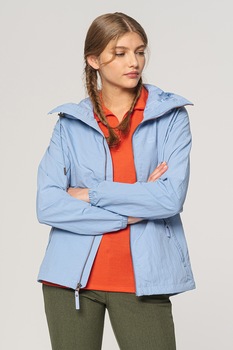 Jack Wolfskin, Jacheta usoara rezistenta la vant Lakeside, Albastru azur Jack Wolfskin, Jacheta usoara rezistenta la vant Lakeside, Albastru azur