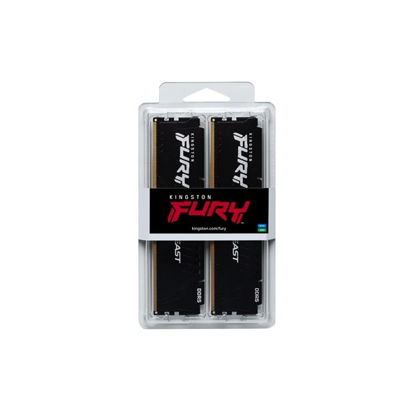 新品 Kingston FURY 32GB(2x16GB) DDR5 5200 Kingston FURY Beast 32GB (2x16GB) DDR5 5200MHz KF552C40BBK2