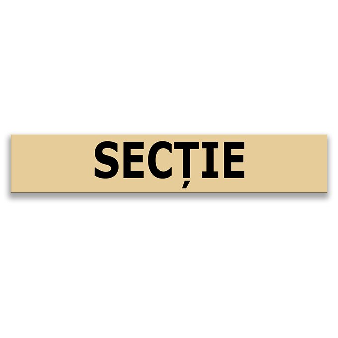 Placute usa - Sectie 5 x 30 cm