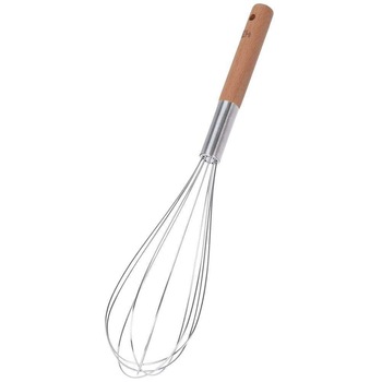 Tel bucatarie, Excellent Houseware, Lemn/Inox, 30 cm, Maro Tel bucatarie, Excellent Houseware, Lemn/Inox, 30 cm, Maro