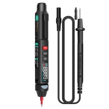 Multimetru digital profesional si inteligent cu detectie automata si autoscalare tip Smart, model stilou sau duspol, selectare automata Multimetru digital profesional si inteligent cu detectie automata si autoscalare tip Smart, model stilou sau duspol, selectare automata