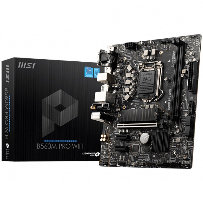 Placa de baza MSI B560M PRO WIFI, Socket 1200