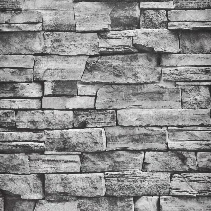 Tapet caramida OEM, 3D, 0.45x10m, Gri