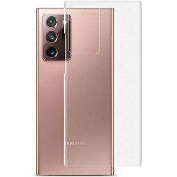 Set 2 folii de protectie spate Imak Hydrogel Back Film pentru Samsung Galaxy Note 20 Ultra, 0.15mm, Transparent Set 2 folii de protectie spate Imak Hydrogel Back Film pentru Samsung Galaxy Note 20 Ultra, 0.15mm, Transparent
