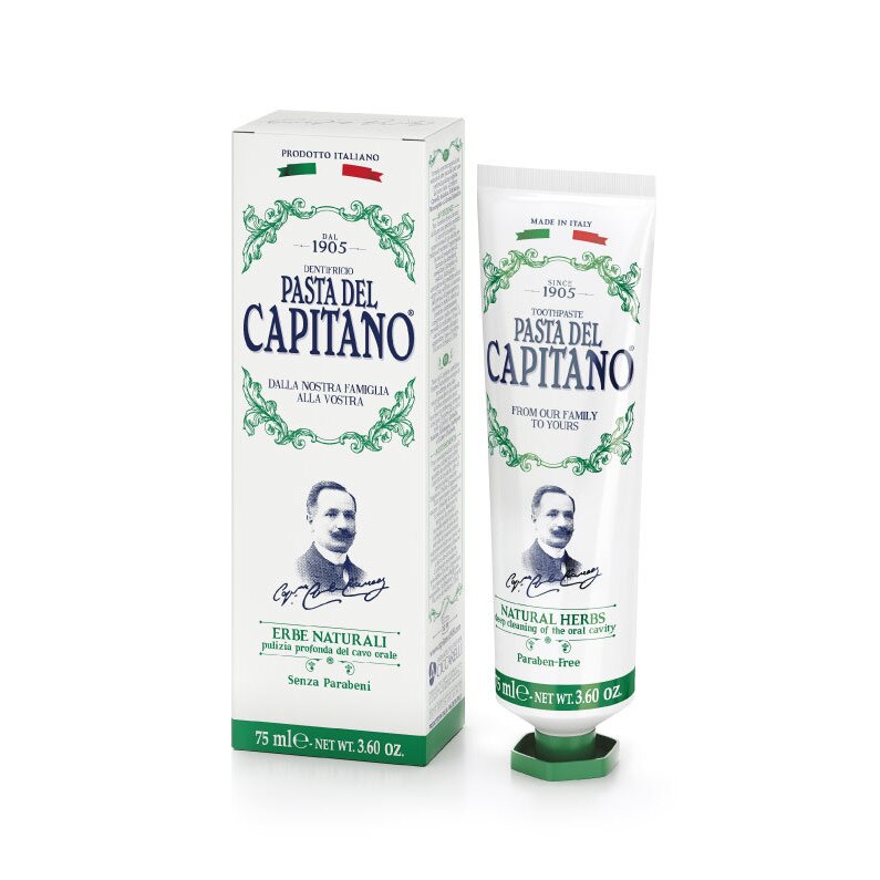 Pasta de dinti Pasta del Capitano 1905 Natural Herbs toothpaste 75 ml