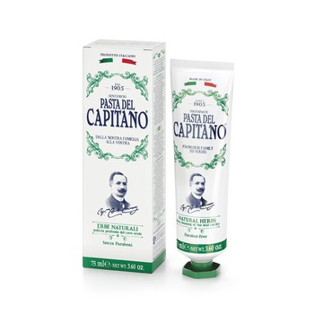 Pasta de dinti Pasta del Capitano 1905 Natural Herbs toothpaste 75 ml Pasta de dinti Pasta del Capitano 1905 Natural Herbs toothpaste 75 ml