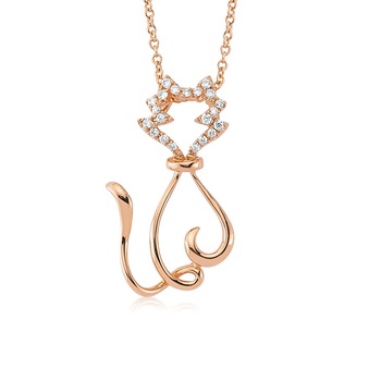 Colier din aur galben 18 K, 2.37 g, diamante 0.09 carate, 21 pietre, lungime 45 cm, La Rosa Colier din aur galben 18 K, 2.37 g, diamante 0.09 carate, 21 pietre, lungime 45 cm, La Rosa