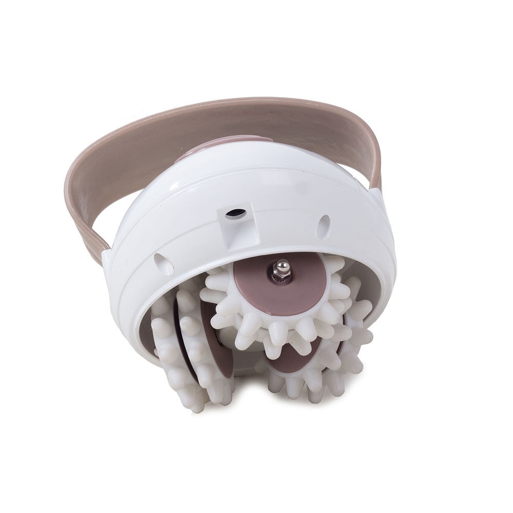 Dispozitiv pentru masaj anticelulitic, Zola®, stimuleaza circulatia sangelui, maseaza tesutul conjunctiv, dispune de 3 capete duble