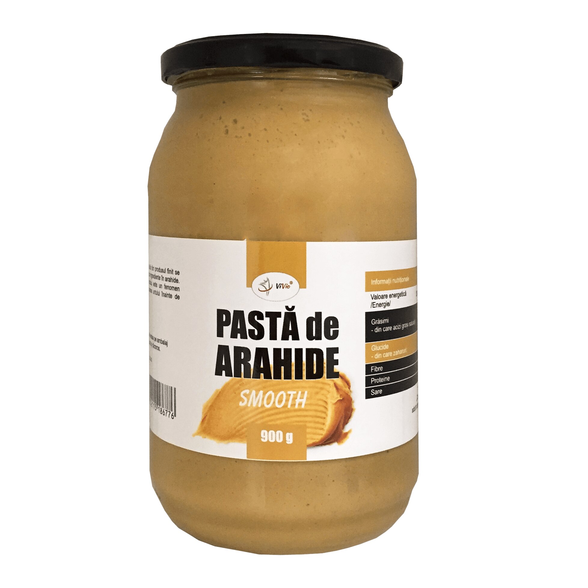 Pasta de arahide prajite SMOOTH 900g Vivio