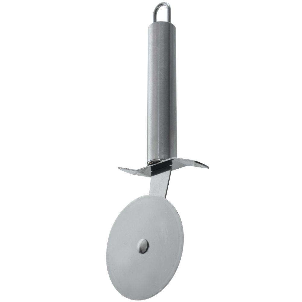 Cutit rotund pizza, Orion, Inox, 7 cm, Argintiu