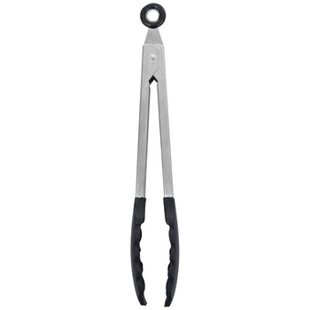 Cleste bucatarie, Orion, Silicon, 27 cm, Negru Cleste bucatarie, Orion, Silicon, 27 cm, Negru