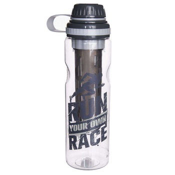 Sticla de apa sport Orion, Tritan, 0.75 l, Negru/Transparent Sticla de apa sport Orion, Tritan, 0.75 l, Negru/Transparent