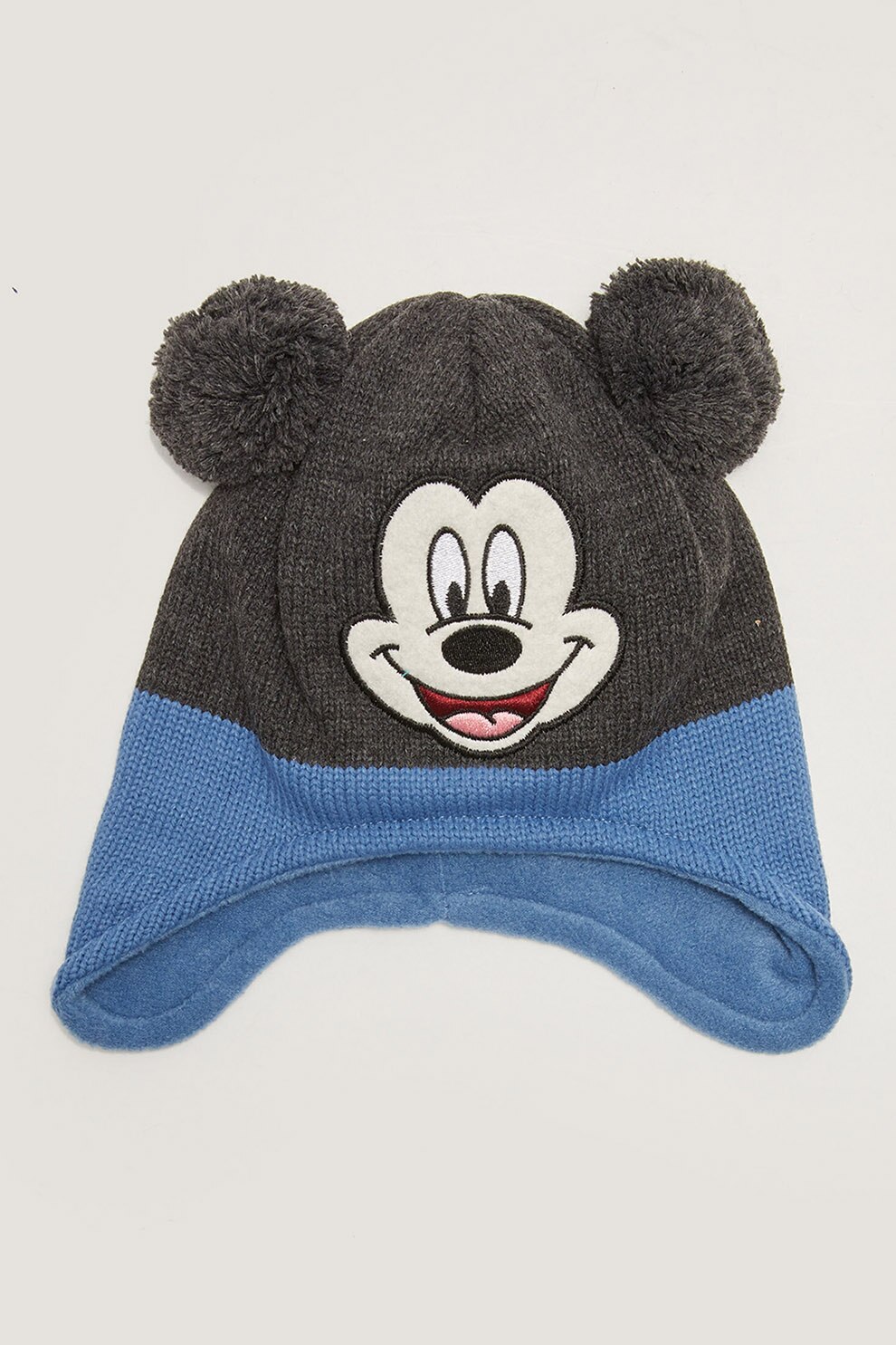 LC WAIKIKI, Caciula in doua nuante cu Mickey Mouse brodat