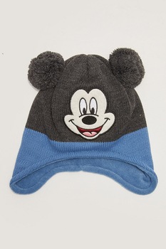 LC WAIKIKI, Caciula in doua nuante cu Mickey Mouse brodat LC WAIKIKI, Caciula in doua nuante cu Mickey Mouse brodat