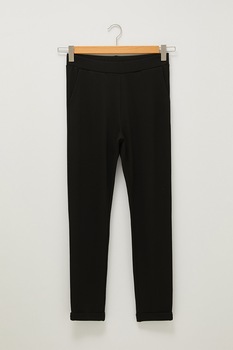 LC WAIKIKI, Pantaloni cu talie inalta, Negru, XL LC WAIKIKI, Pantaloni cu talie inalta, Negru, XL