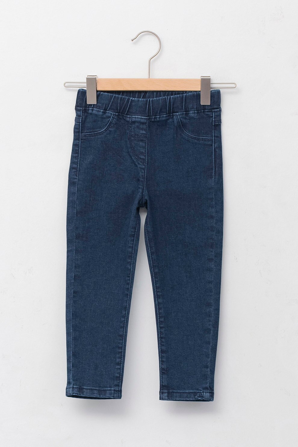 LC WAIKIKI, Blugi cu talie elastica, Albastru inchis