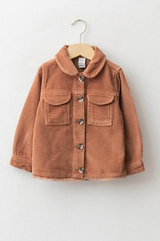 LC WAIKIKI, Jacheta cu buzunare cu clapa pe piept, Maro deschis LC WAIKIKI, Jacheta cu buzunare cu clapa pe piept, Maro deschis