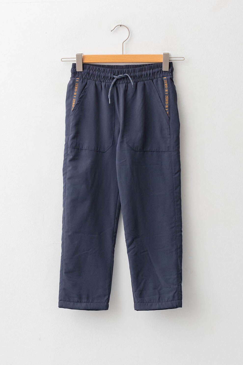 LC WAIKIKI, Pantaloni sport cu snur, W15366Z4, Bleumarin