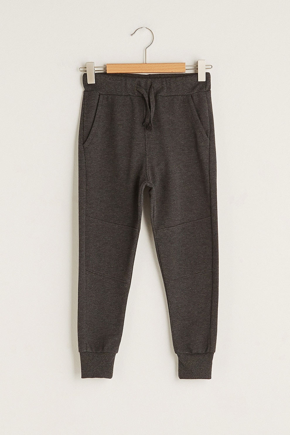 LC WAIKIKI, Pantaloni sport cu buzunare oblice, Gri antracit