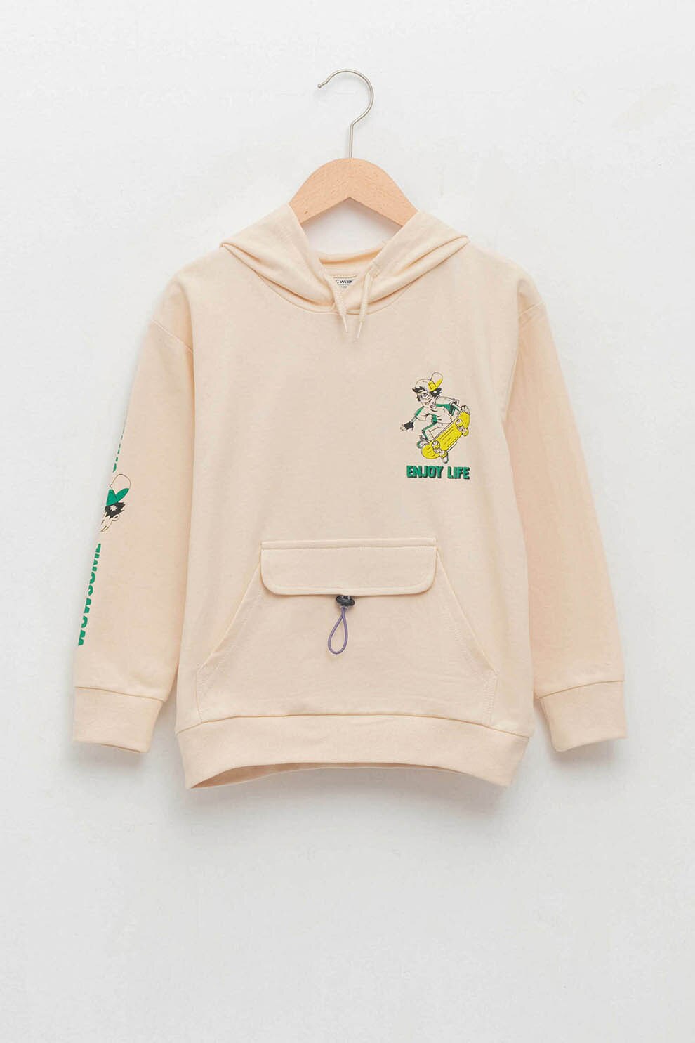 LC WAIKIKI, Hanorac cu buzunar kangaroo, Piersica