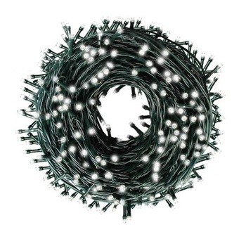 Instalatie de Craciun , 200 leduri , lumina alba/rece , 8 moduri de iluminare Instalatie de Craciun , 200 leduri , lumina alba/rece , 8 moduri de iluminare