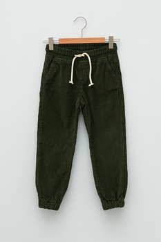 LC WAIKIKI, Pantaloni jogger de reiat, Verde forest LC WAIKIKI, Pantaloni jogger de reiat, Verde forest
