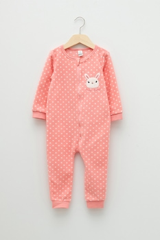 LC WAIKIKI, Salopeta cu botosei si buline, Roz LC WAIKIKI, Salopeta cu botosei si buline, Roz