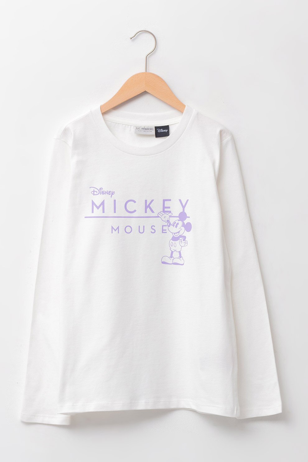 LC WAIKIKI, Bluza de bumbac cu imprimeu cu desene, Alb