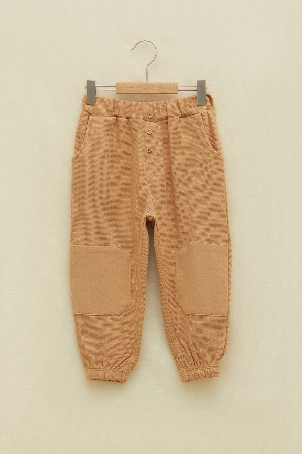 LC WAIKIKI, Pantaloni sport de bumbac cu aspect texturat, Oranj persan
