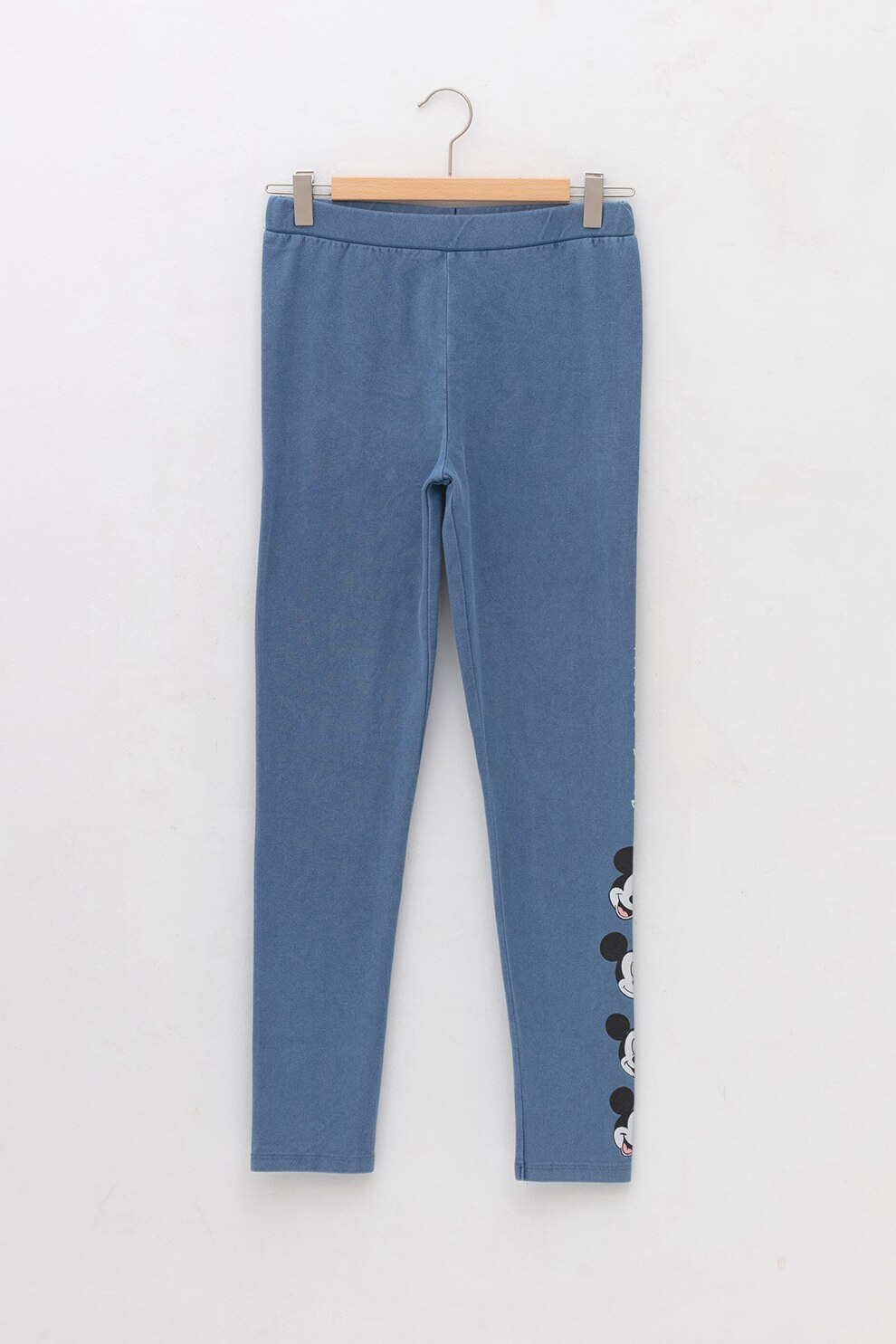 LC WAIKIKI, Colanti cu imprimeu Mickey Mouse in lateral, Albastru inchis/Alb/Negru