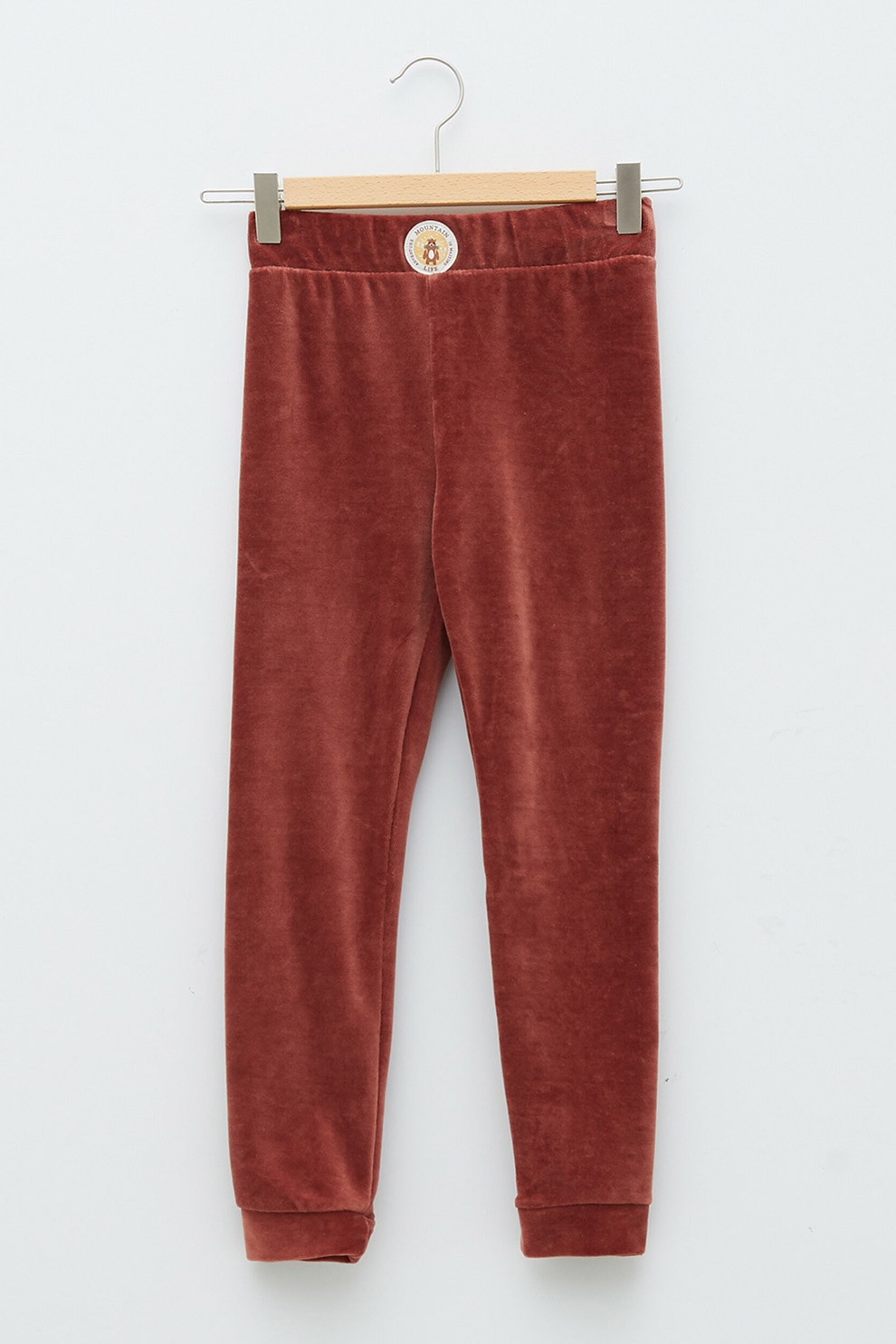 LC WAIKIKI, Pantaloni cu aspect catifelat, Coniac