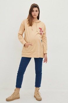 LC WAIKIKI, Hanorac cu Tom&Jerry pentru gravide, Bej LC WAIKIKI, Hanorac cu Tom&Jerry pentru gravide, Bej