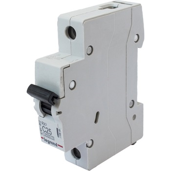 Siguranta automata Legrand RX3 1P curba C, 25A 4,5kA Siguranta automata Legrand RX3 1P curba C, 25A 4,5kA
