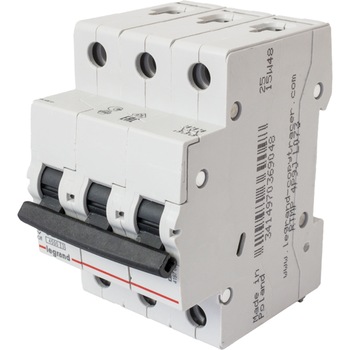 Siguranta automata Legrand RX3 3P curba C, 20A 4,5kA Siguranta automata Legrand RX3 3P curba C, 20A 4,5kA