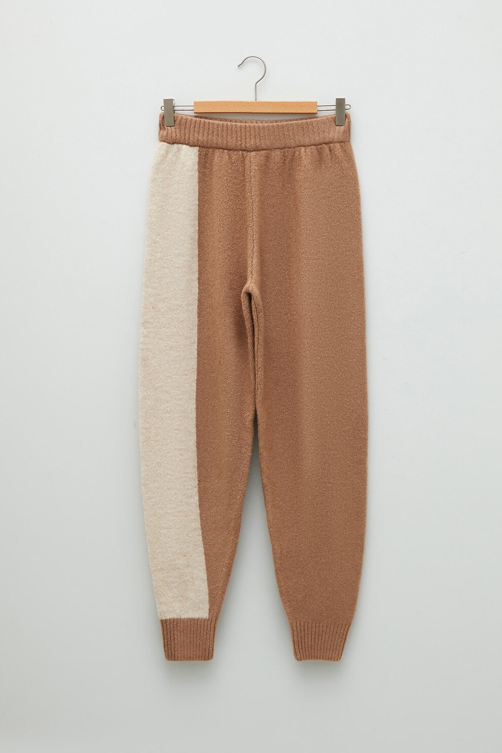 LC WAIKIKI, Pantaloni sport cu talie elastica, Maro caramel/Maro camel