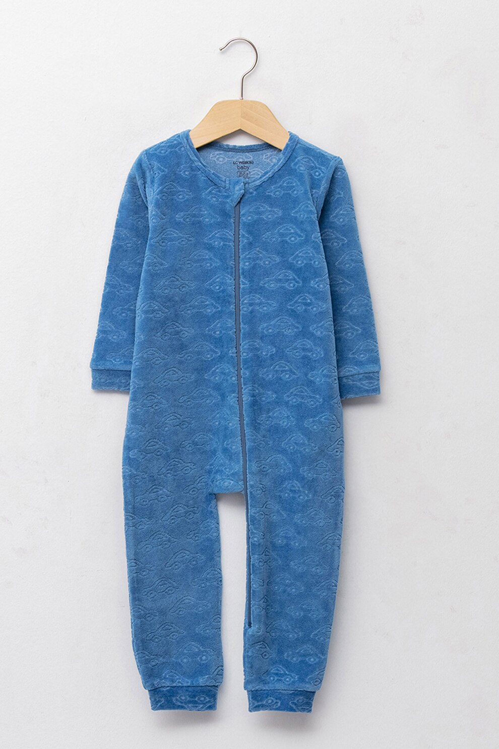 LC WAIKIKI, Salopeta lunga cu model grafic, Albastru