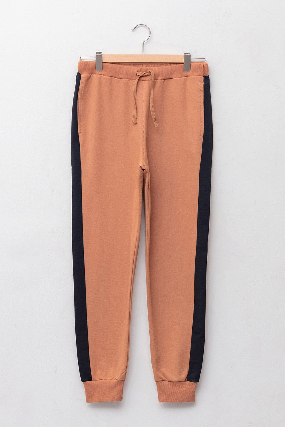 LC WAIKIKI, Pantaloni sport conici cu snur, Oranj persan/Negru