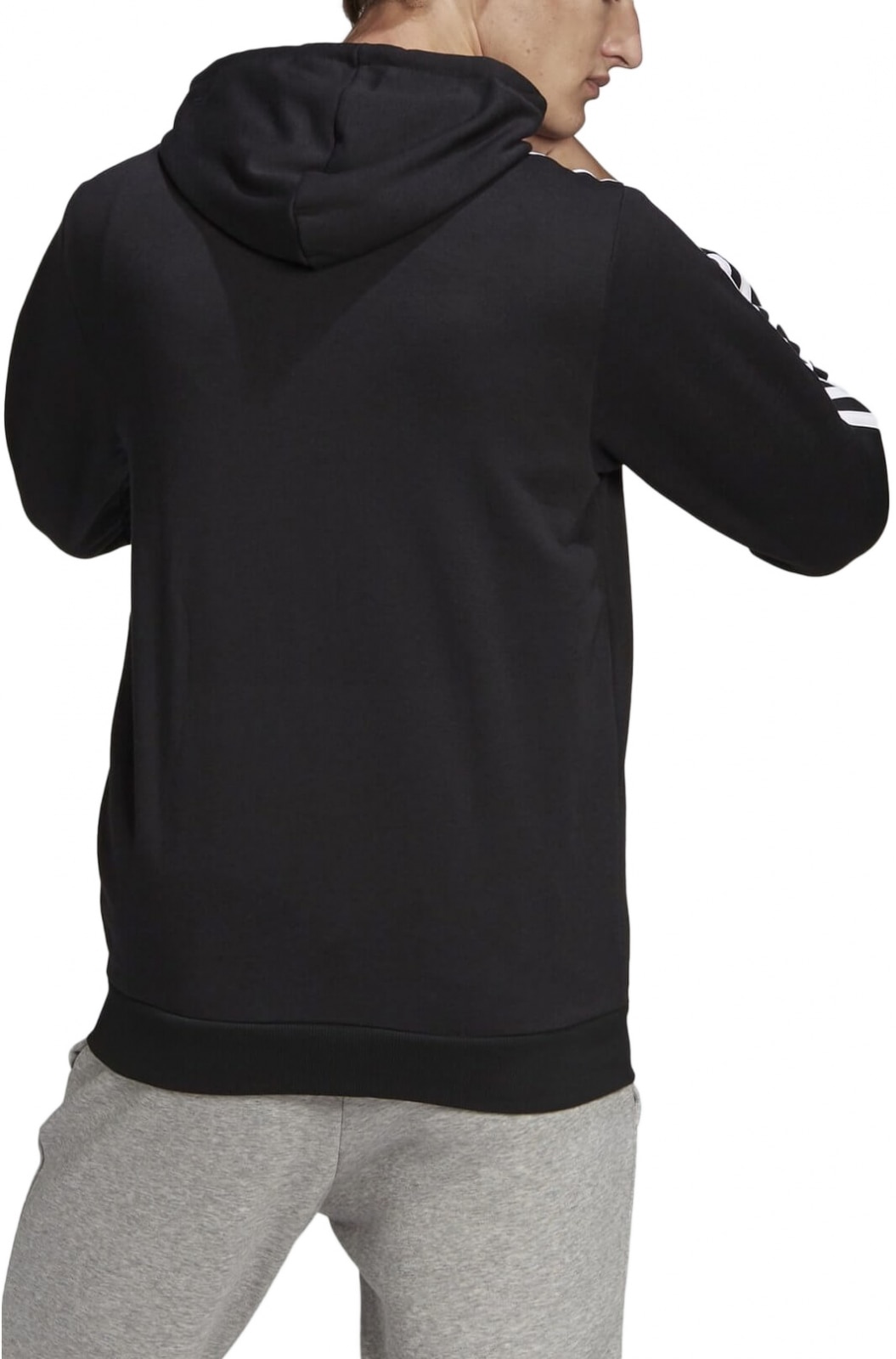 Felpa Adidas Nera da Uomo GK9032 | Sir126Roma