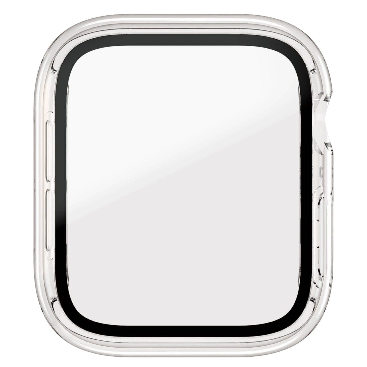 Husa cu protectie ecran PanzerGlass Full Body pentru Apple Watch SE/6/5/4, 40mm, Sticla securizata/Silicon, Transparent