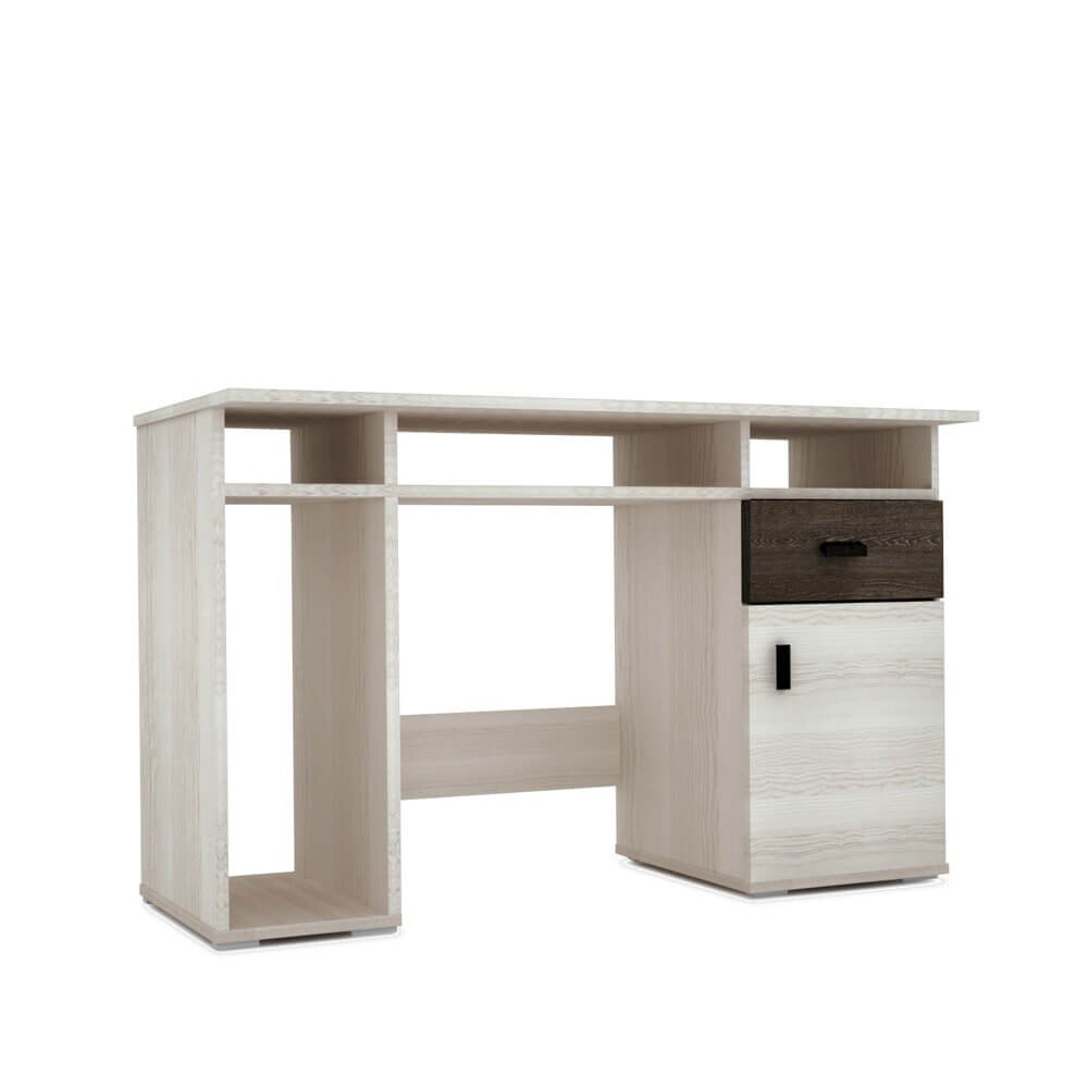 Birou Diana, stejar/wenge, 120 cm