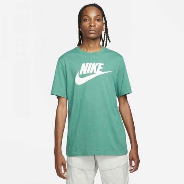 Tricou Nike m nsw tee icon futura AR5004-350, Barbati, XS INTL, Verde