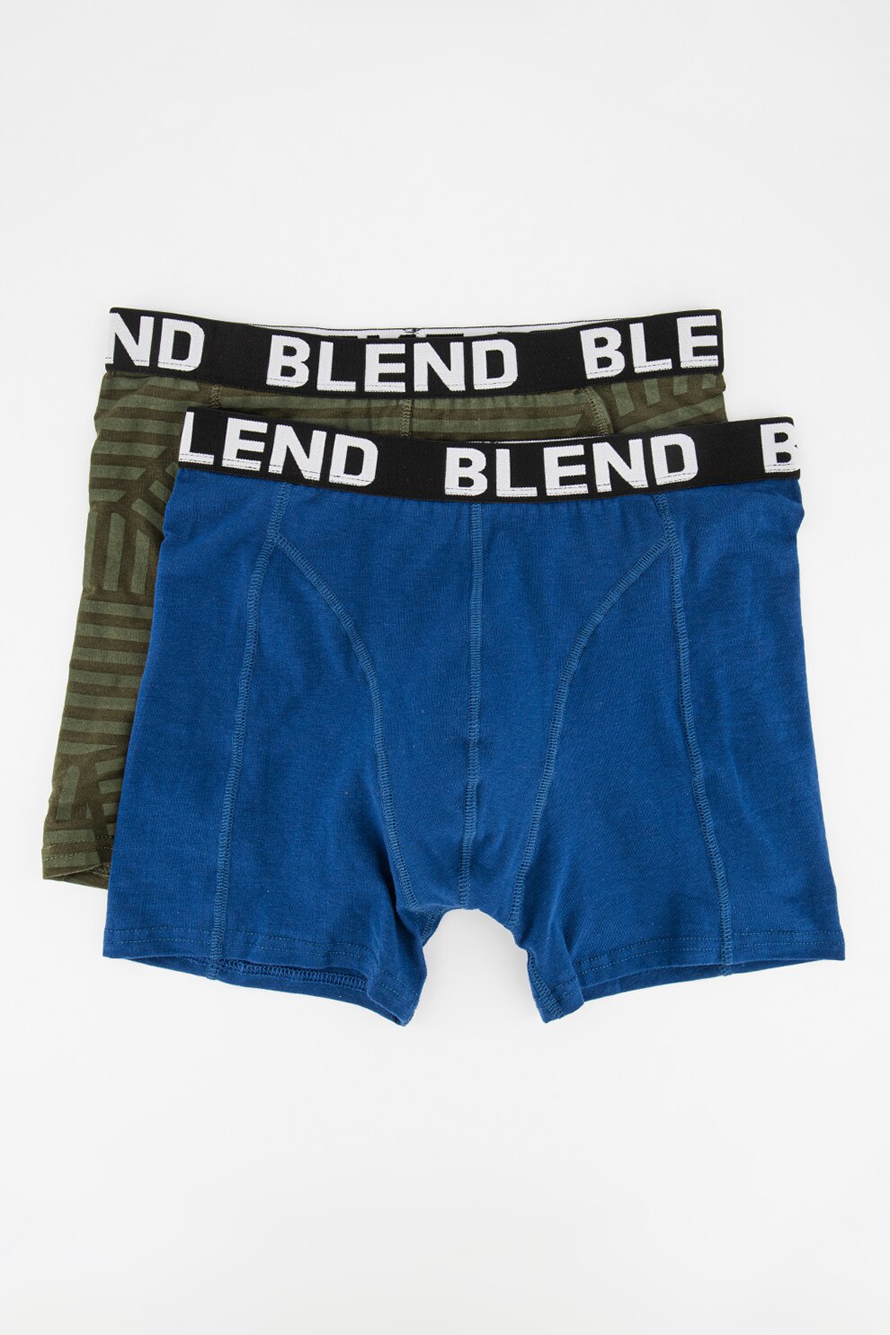 BLEND, Set de boxeri - 2 perechi, Albastru inchis/Verde